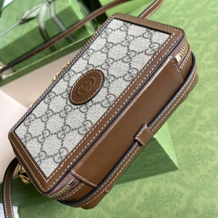 Gucci Mini bag with Interlocking G ý671674 Beige