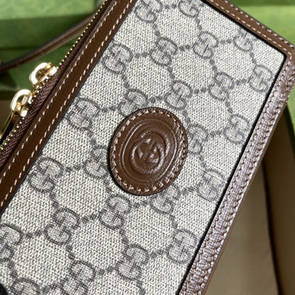 Gucci Mini bag with Interlocking G ý671674 Beige