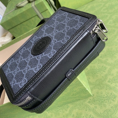 Gucci Mini bag with Interlocking G ý671674 Black