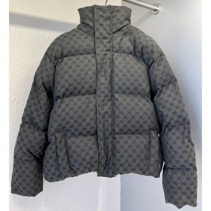 Gucci x Balenciaga The Hacker Project Hacker BB Puffer Jacket Black