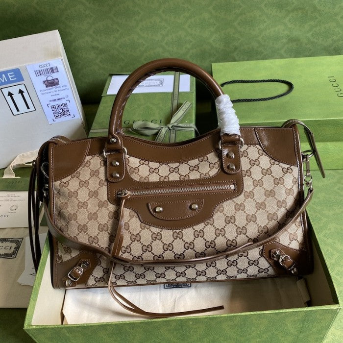 Gucci x Balenciaga City Bag 658597