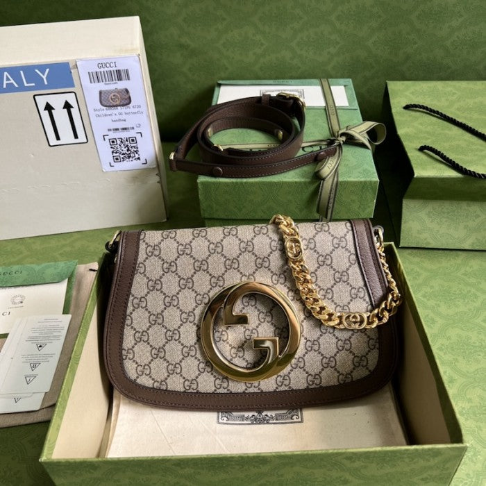 Gucci Blondie shoulder bag GG Supreme canvas