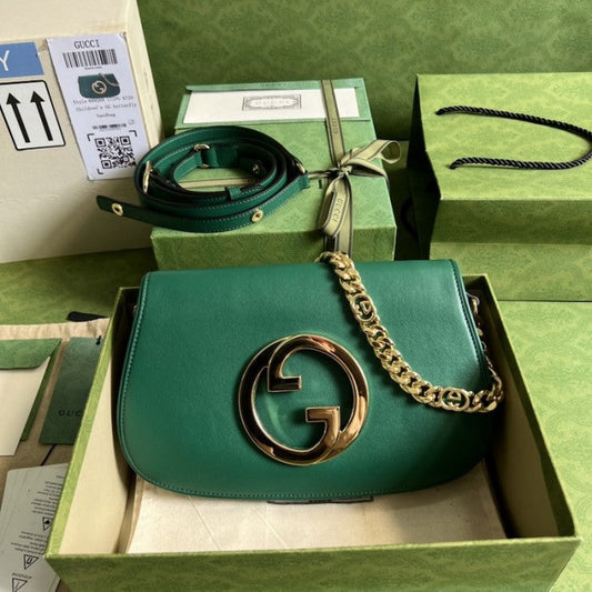 Gucci Blondie shoulder bag ý699268 Green