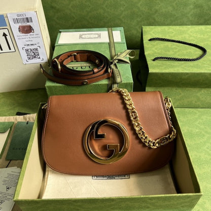 Gucci Blondie shoulder bag ý699268 Tan