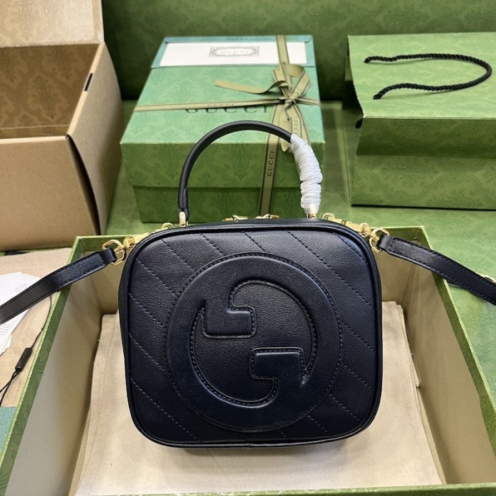 Gucci Blondie top handle bag Blue ý744434