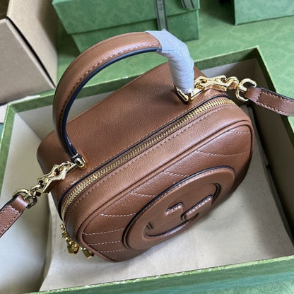 Gucci Blondie top handle bag Brown ý744434