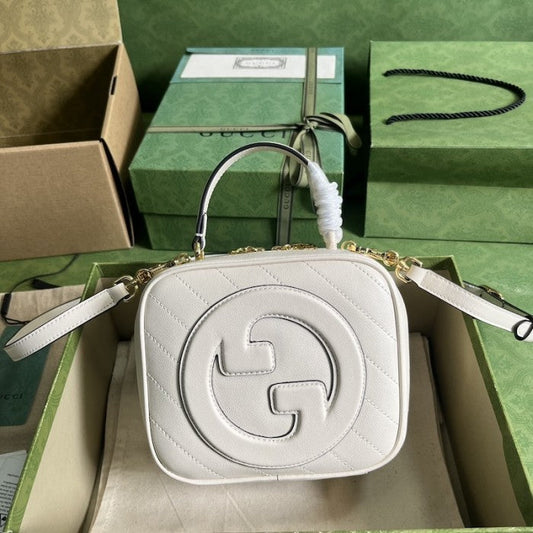 Gucci Blondie top handle bag White ý744434