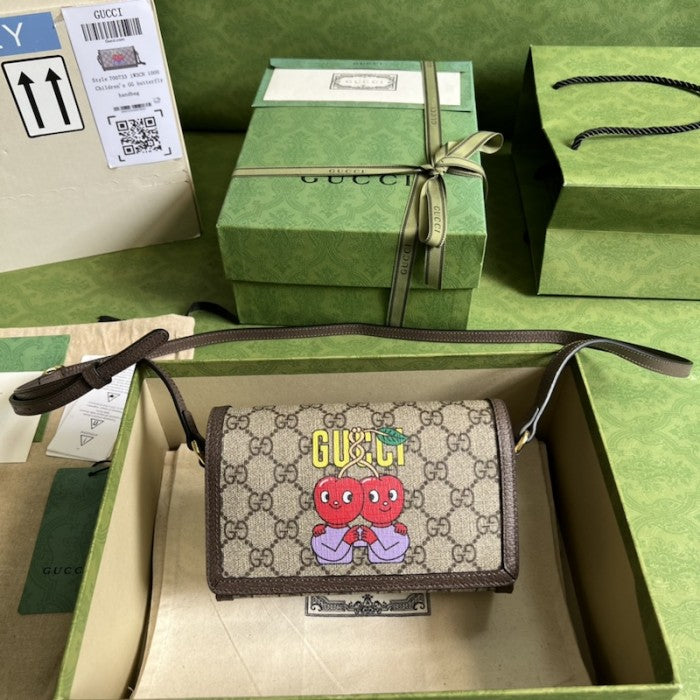 Gucci cherry print mini bag ý700733