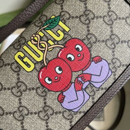 Gucci cherry print mini bag ý700733