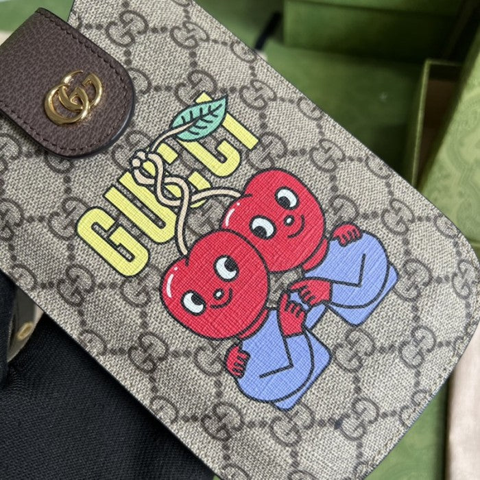 Gucci cherry print phone case ý700732