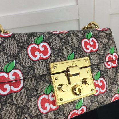 Gucci Chinese Valentine's Day Padlock small shoulder bag