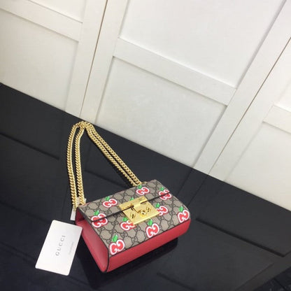 Gucci Chinese Valentine's Day Padlock small shoulder bag