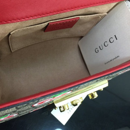 Gucci Chinese Valentine's Day Padlock small shoulder bag