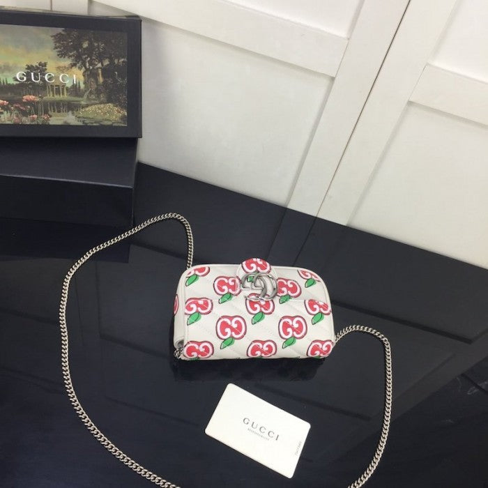 Gucci Chinese Valentine's Day GG Marmont super mini bag