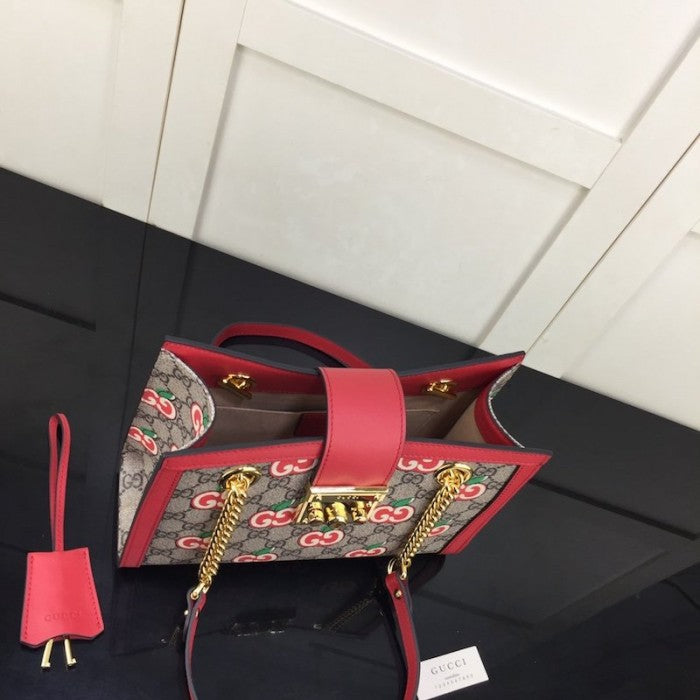 Gucci Chinese Valentine's Day Padlock GG small shoulder bag