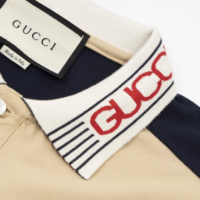 Gucci Cotton jersey polo shirt أ½727906 Camel