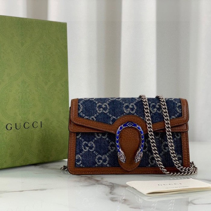 Gucci Denim Dionysus small shoulder Bag 476432