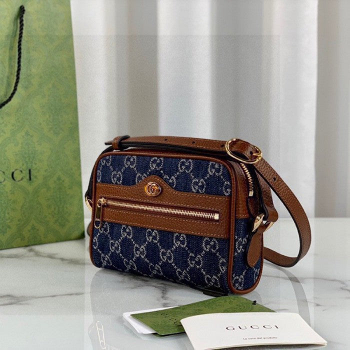 Gucci Denim Ophidia GG mini Bag 517350