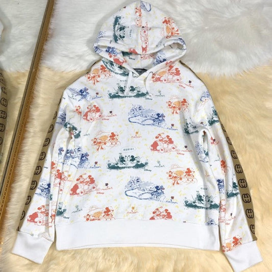 Gucci x Disney Mickey Mouse-Print Pullover Hoodie