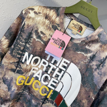 The North Face x Gucci Forest Print T shirt