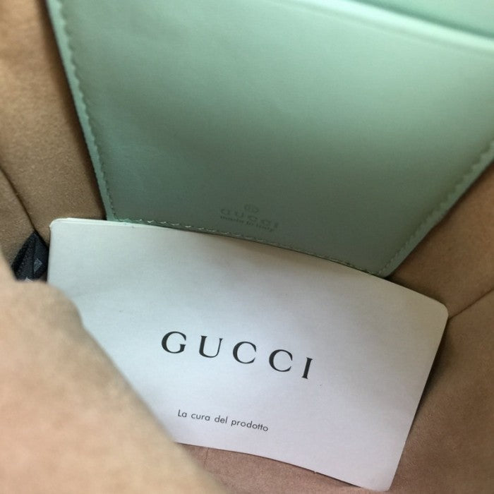 Gucci GG Marmont matelassé mini bag Blue