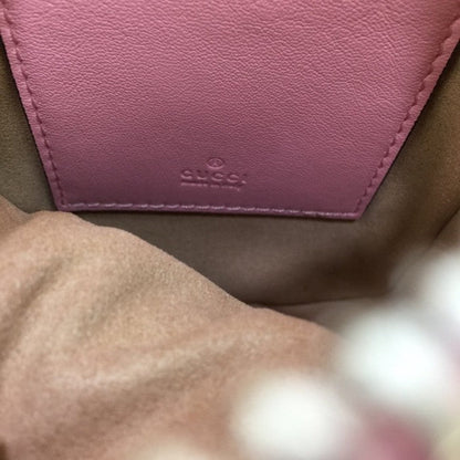 Gucci GG Marmont matelassé mini bag Pink