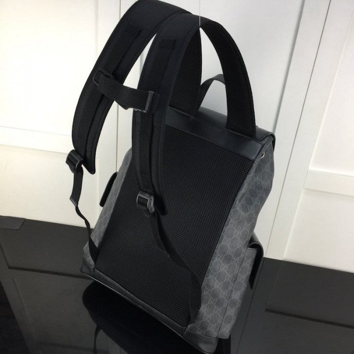 Gucci GG black supreme backpack 495563