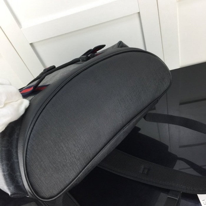 Gucci GG black supreme backpack 495563