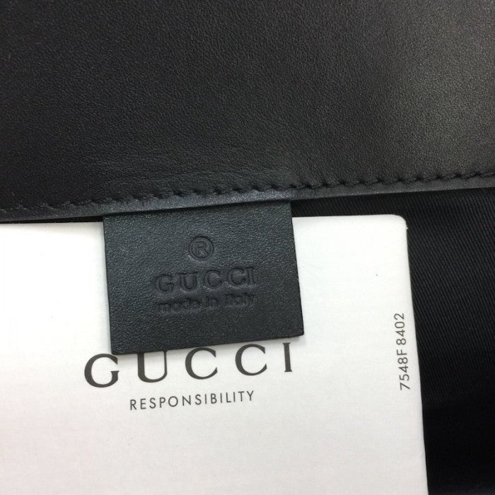 Gucci GG black supreme backpack 495563