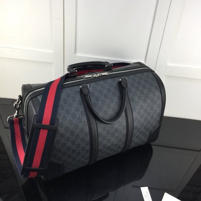 Gucci GG Black carry-on duffle bag 474131