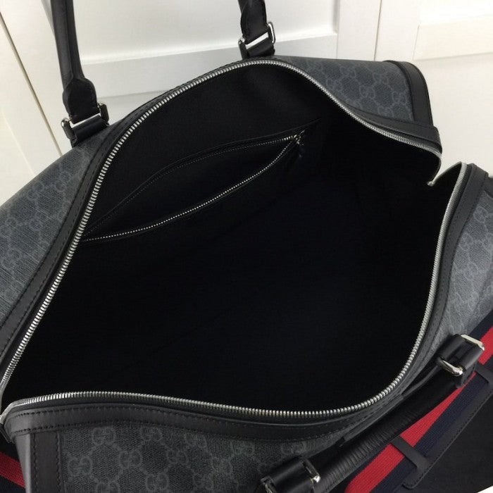 Gucci GG Black carry-on duffle bag 474131