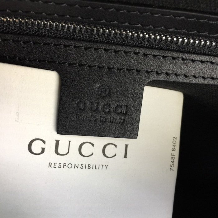 Gucci GG Black carry-on duffle bag 474131