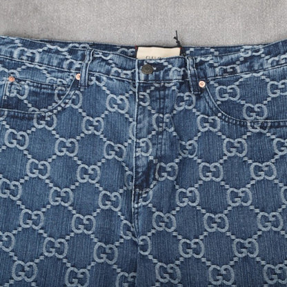 Gucci GG Jacquard Denim Pant أ½623953