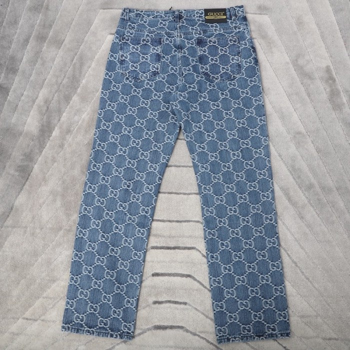 Gucci GG Jacquard Denim Pant أ½623953