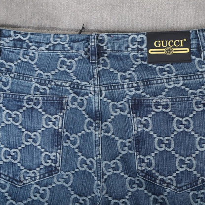 Gucci GG Jacquard Denim Pant أ½623953