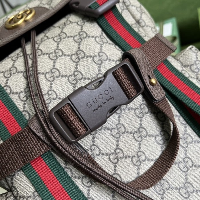 Gucci GG skateboard backpack with Web ý690999