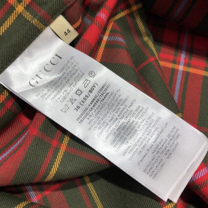 Gucci GG tartan wool shirt أ½721464