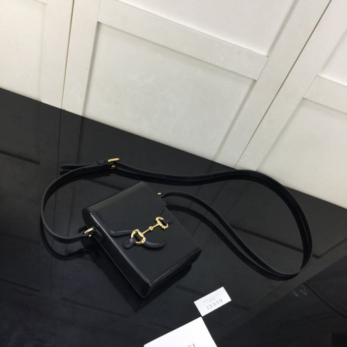 Gucci Horsebit 1955 mini bag black