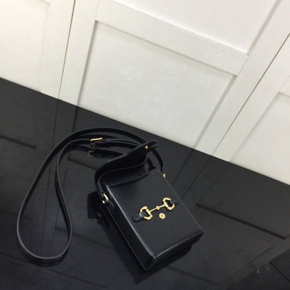 Gucci Horsebit 1955 mini bag black