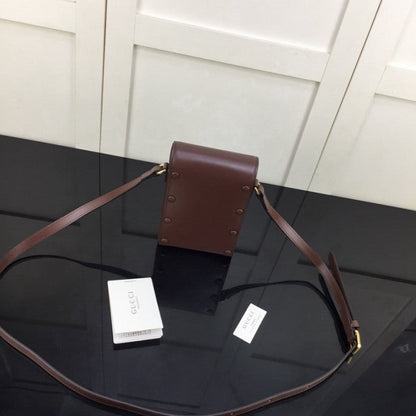 Gucci Horsebit 1955 mini bag brown