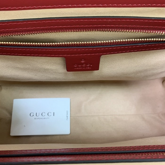 Gucci Jackie 1961 medium tote bag 649016 Red