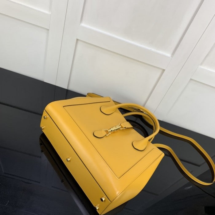 Gucci Jackie 1961 medium tote bag 649016 Yellow