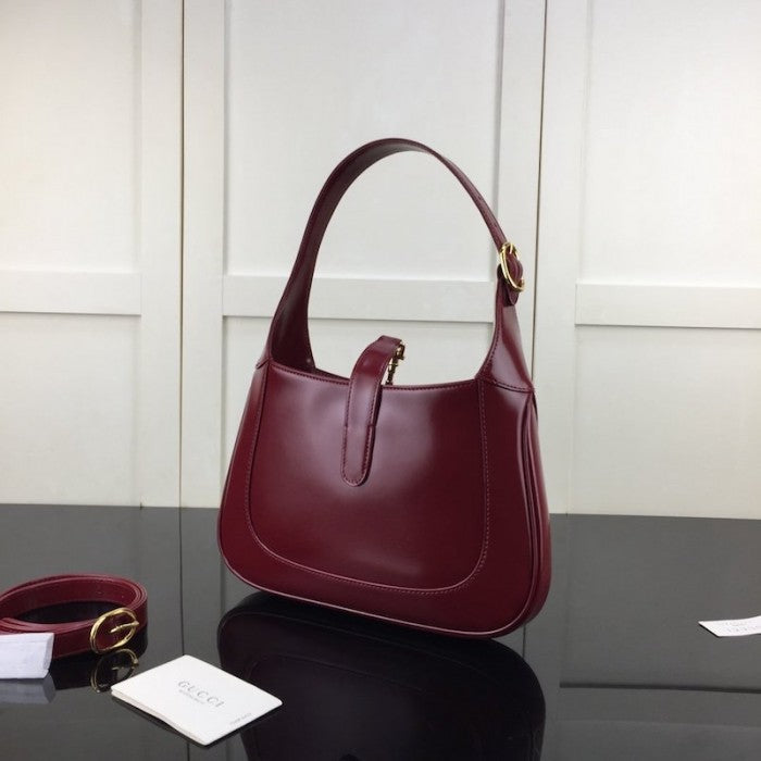 Gucci Jackie 1961 small hobo bag burgundy ý636709