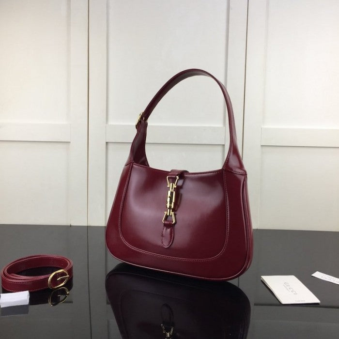 Gucci Jackie 1961 small hobo bag burgundy ý636709