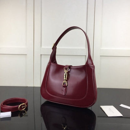 Gucci Jackie 1961 small hobo bag burgundy ý636709