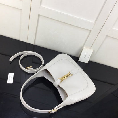 Gucci Jackie 1961 small hobo bag white ý636709