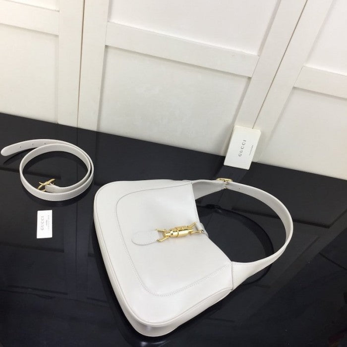 Gucci Jackie 1961 small hobo bag white ý636709