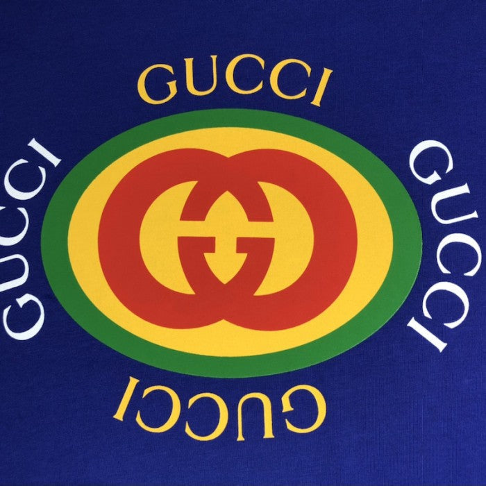 Gucci Cotton jersey T-shirt Blue 616036