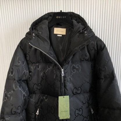 Gucci Jumbo GG canvas jacket أ½698710 Black