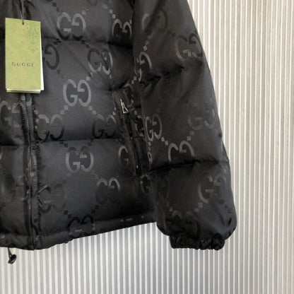 Gucci Jumbo GG canvas jacket أ½698710 Black